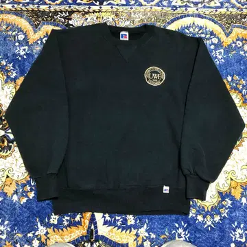 러셀 애슬레틱 맨투맨 블랙 캘리포니아 90s