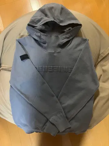 브리핑 후드티 S 전후 로고