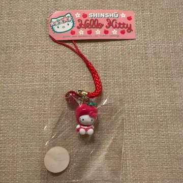 헬로키티 신슈 한정 사과 지역 한정 스트랩