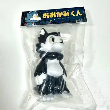 소프트 비닐 아라이키리코 오오카미쿤 흑백 블랙 블랙