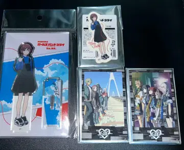 걸즈 밴드 클라이 극장판 아크릴 스탠드 폴라로이드풍 카드 이세리 니나