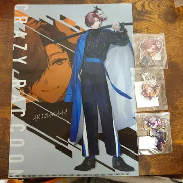 CR 아리사카 클리어 파일 외 굿즈 세트