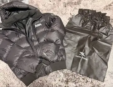 MATIN AVENIR 블랙 다운 자켓