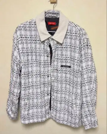 메다이구알 체크 무늬 캐주얼 자켓