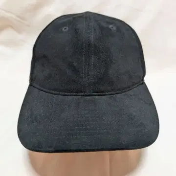 [ 새상품급 ] H&M 페이크 스웨이드 캡 블랙 프리 사이즈