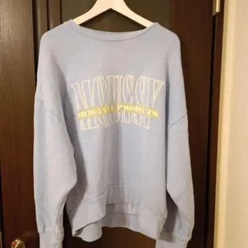 MOUSSY 라이트 블루 트레이닝복 F 사이즈