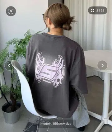 sedacle 오리지널 로고 피그먼트T 차콜 그레이