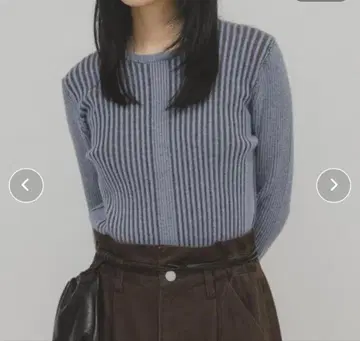 KBF illi 랜덤 RIB 하이넥 니트