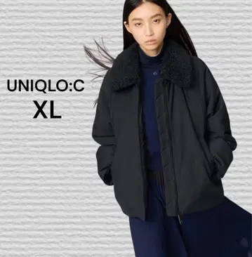[ UNIQLO:C ] 퍼프 테크 자켓 09 BLACK XL