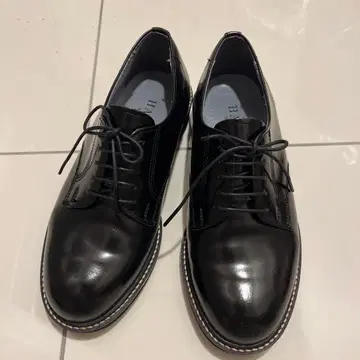 Harfuta 블랙 레이스업 슈즈