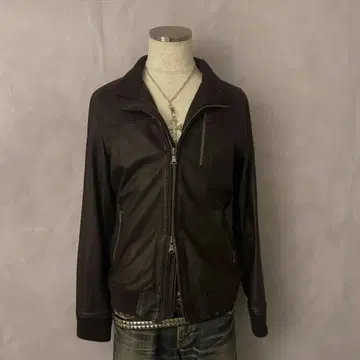 y2k 그런지 헤이세이 갸루 펑크 기믹 더블 지퍼 락 시크 스타일