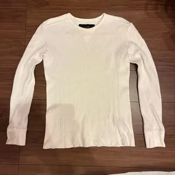 AKM 코튼 와플 크루넥 티셔츠 XL