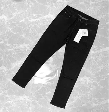 KOBE LETTUCE 스키니 데님 3L 빅 사이즈 블랙 스트레치