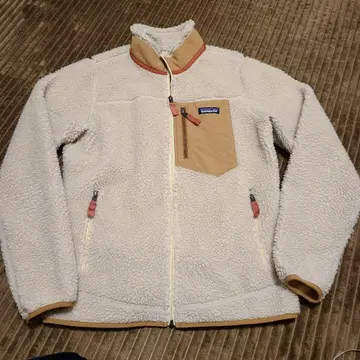 patagonia 레트로X 플리스 자켓 M 사이즈 크림색