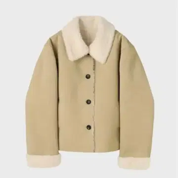 THE TOE mouton jacket