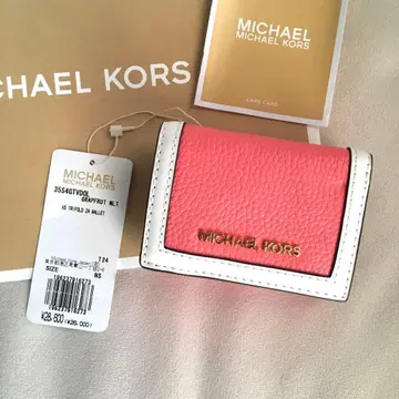 새상품 MICHEAL KORS 마이클코어스 3단 폴더형 지갑