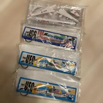 JAL 네임택 모형 세트