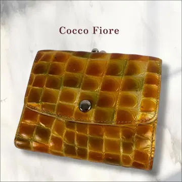 컨디션 최상 Cocco Fiore 코코 피오레 가마구치 지갑 여성용