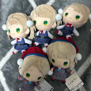 시구레우이 BIG 봉제 인형 5체 세트 즉시 구매 가능