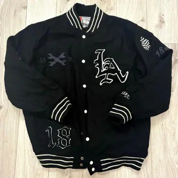 CONART 코나트 바시티 자켓 L 와펜 자수 스트릿 아메카지