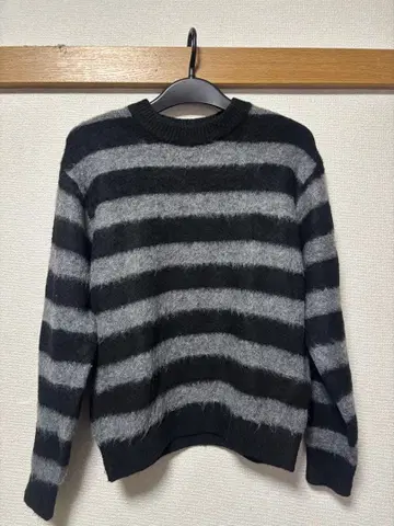 WISH FOREVER 스트라이프 니트 스웨터 M