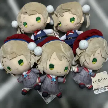 시구레 우이 BIG 봉제 인형 5체 세트 즉시 구매 가능