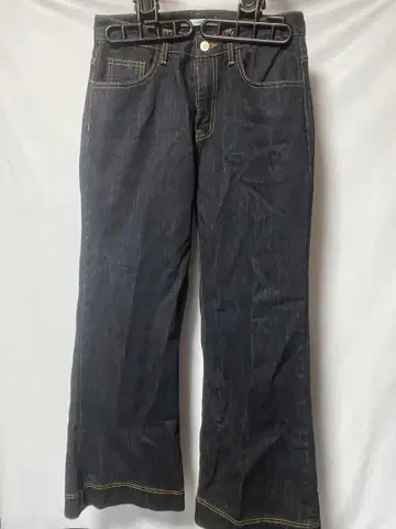 clutch 플레어 데님 팬츠 인디고 블루