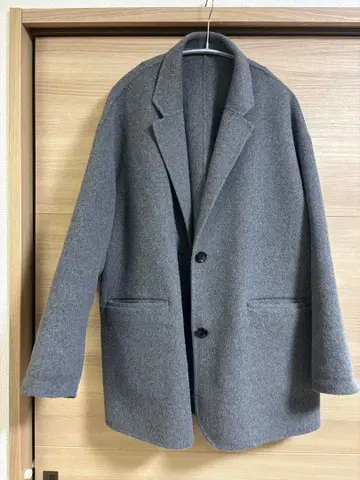 Spick & Span 울 믹스 리버 자켓