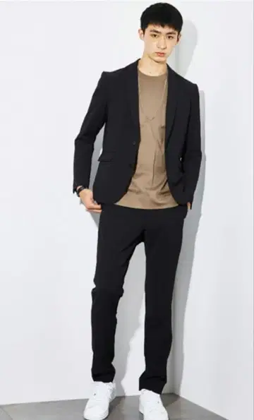 STUDIOUS 멀티 스트레치 큐다 테일러드 자켓 사이즈 2