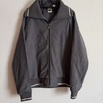 PUMA 블루종 재킷 다크 그레이 M 쇼트 기장