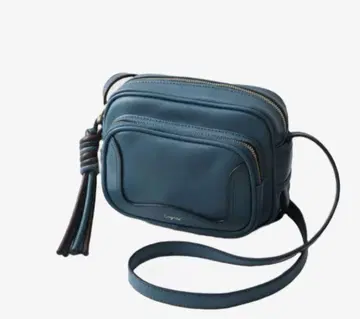 언그리드 멀티 컬러 트위스트 태슬 숄더백