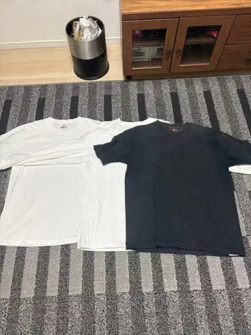 Hanes BEEFY 롱 T셔츠