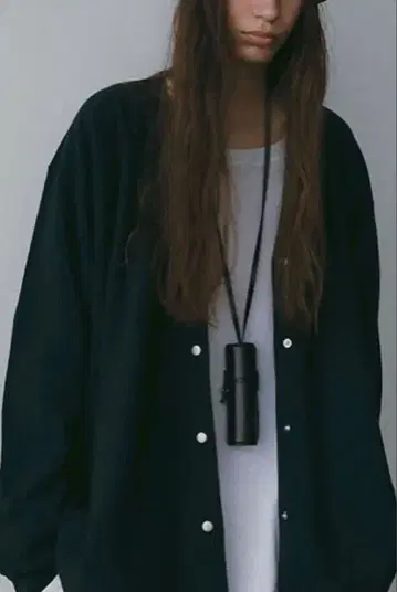 [ 새상품 ] ETRE TOKYO 탄도 가죽 립 케이스 블랙