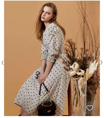 Noela 패턴 원피스 도트