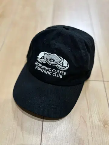 모닝 커피 러닝 클럽 캡