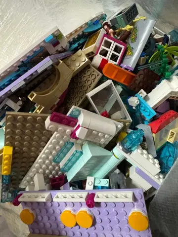 레고 디즈니 겨울왕국 안나 라푼젤 프렌즈 피자샵 세트