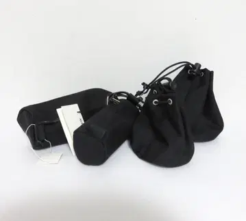 정가 37,000엔 새상품 AURALEE x AETA 파우치 세트 블랙