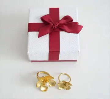 [미사용에 가까움] 카자 비쥬 KAJA BIJOUX 플라워 반지