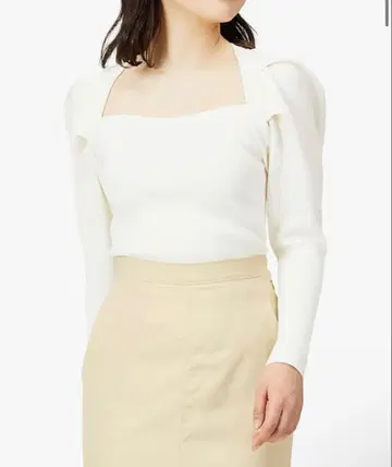 snidel 코르셋 니트 풀오버