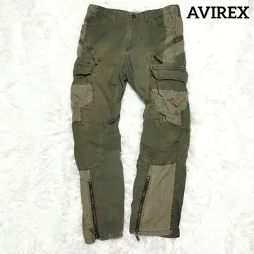AVIREX 카고 팬츠 워크 팬츠 Military Archive