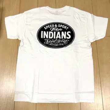 [ 미사용 새상품 ] 도쿄 INDIANS T셔츠 L사이즈
