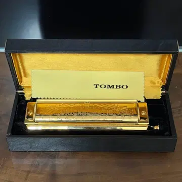 TOMBO 유니 크로매틱 골드 하모니카 No.1248G