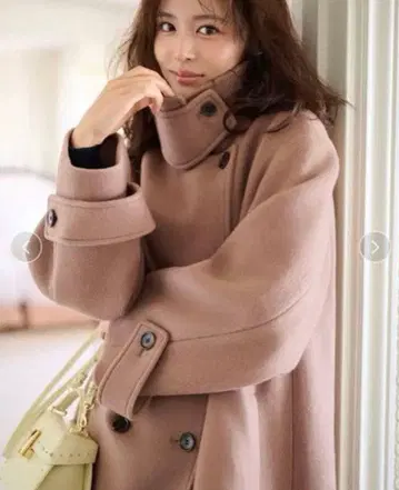 셀포드 A라인 울 미들 코트