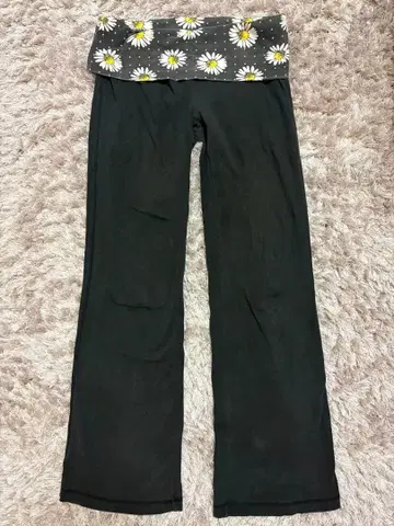 로우라이즈 팬츠 맨투맨 접이식