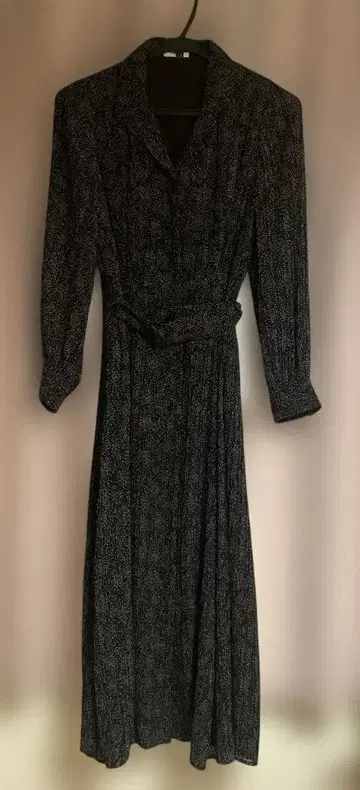 FRAY.I.D 도트 무늬 롱 원피스