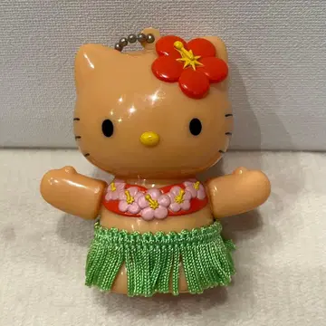 헬로키티 하와이안 키링 플라 댄스 키링