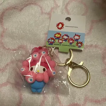 산리오 미야쿠미야쿠 파스텔 키링 마이멜로디 미사용 새상품