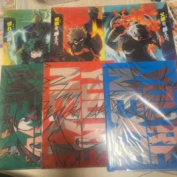 히로아카 유어 넥스트 특전 클리어 파일 세트 월드 히어로즈 미션