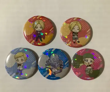 강철의 연금술사 홀로그램 캔뱃지 에드 알 윈리 애니메이트 하가렌