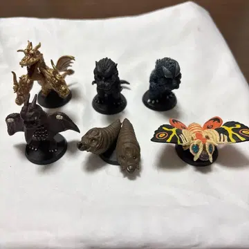 고질라 피규어 6체 세트